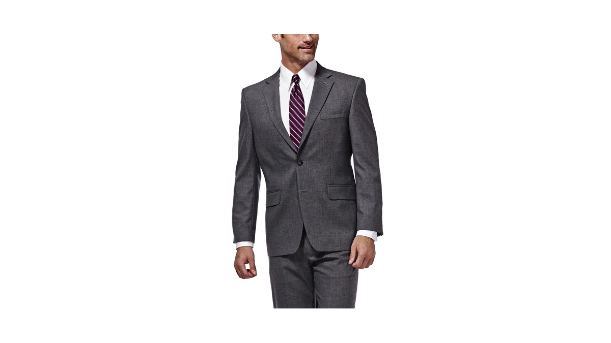 Haggar Men's Jmh Classic Fit Premium Stretch Suit Separate Pants