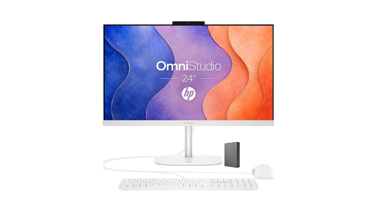 Hp 24β Omnistudio All-in-one Desktop Computer, 16gb Ddr5 Ram, 640gb