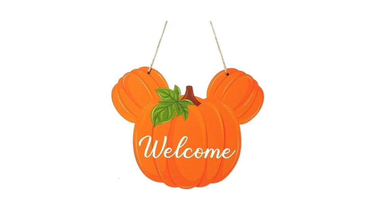 Andi Cppss Fall Mouse Welcome Door Sign For Wall Decor,