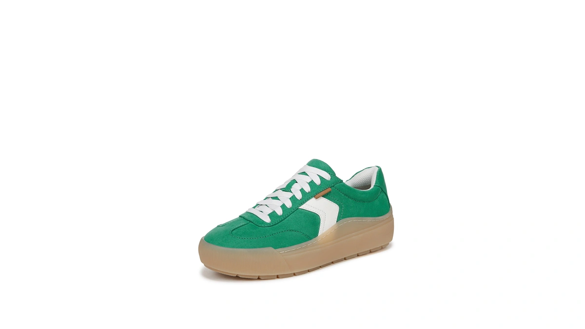 Dr. Scholl's Women's Time Off Win Sneaker Lucky Green Smooth