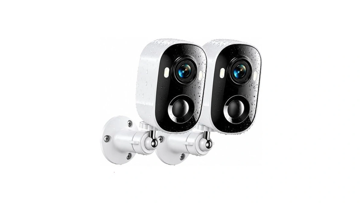 Alertsine Security Cameras Wireless Outdoor, 2k Battery Ai Motion Detection