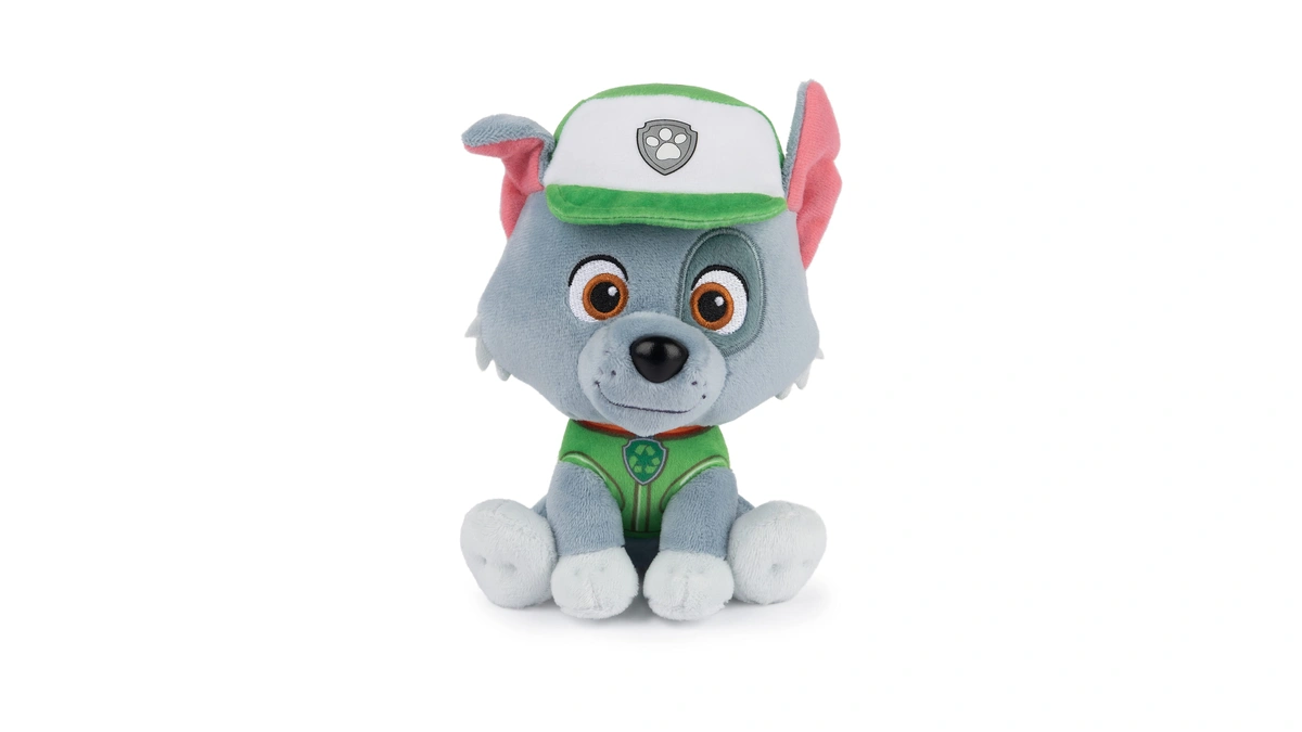 Gund Paw Patrol Rocky 6-inch Plush Toy, Stuffed Animal For