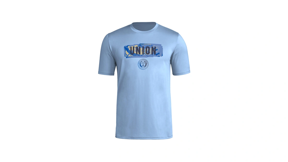 Adidas Men's Philadelphia Union Local Pop Short Sleeve Pre-game T-shirt,