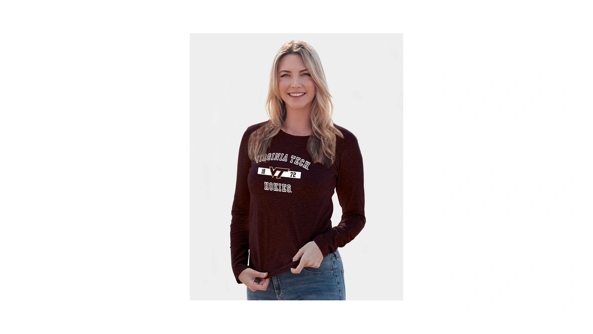 Blue 84 Virginia Tech Hokies Women's Long Sleeve T-shirt Athletic