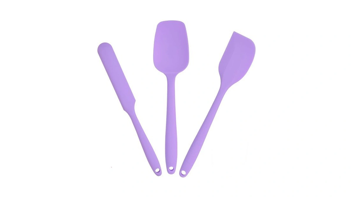 Rubber Spatula Food Grade, Silicone Heat Resistant Spatulas For Cooking