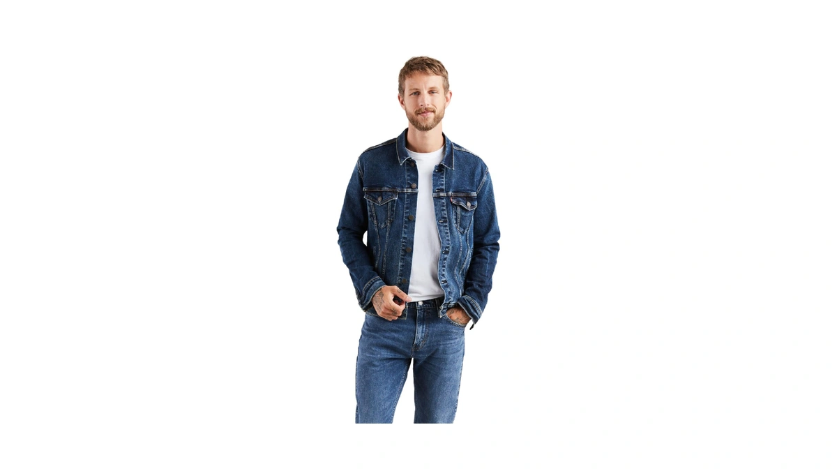 Levi's Men's Trucker Jacket Outerwear, -colusa/stretch, L