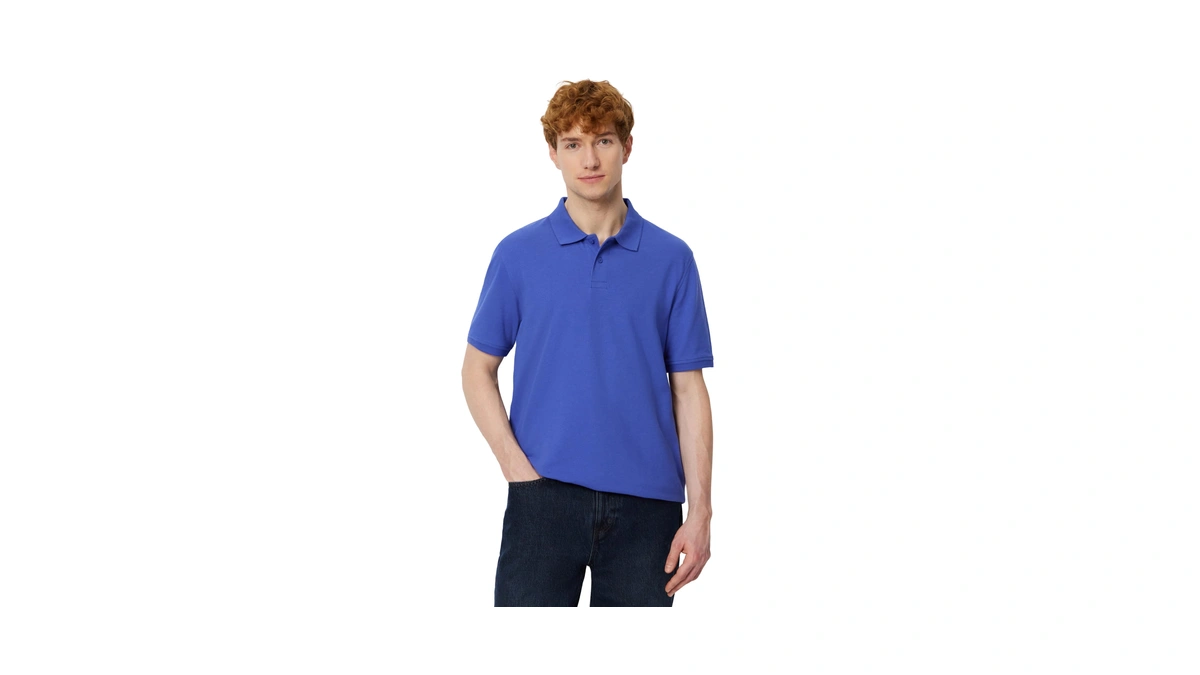 Amazon Essentials Men's Regular-fit Cotton Pique Polo Shirt, Short Sleeve