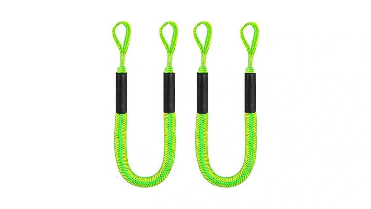 Bungee Dock Lines, 4 Feet Bungee Shock Cords Bungee Docking