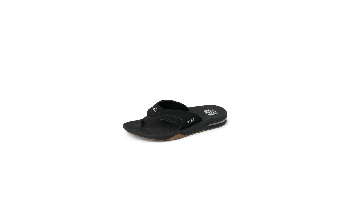 Reef Fanning Mens Bottle Opener Flip Flop, Arch Support, Durable