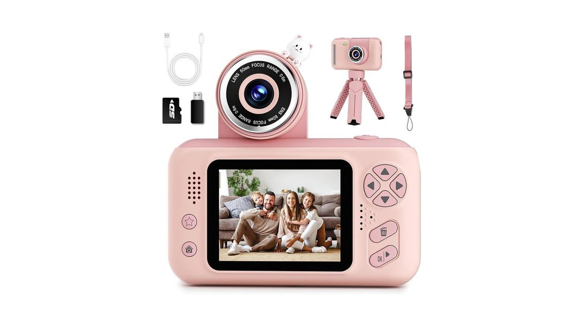 Makolle Kids Camera Toys For Girls 3-12 Year Old,hd Digital