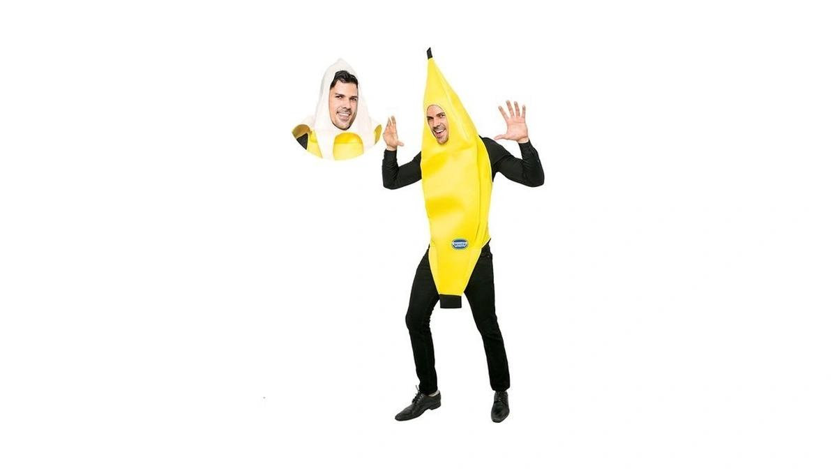 Spooktacular Creations Appealing Banana Costume Adult, Halloween Banana Outfit Suit