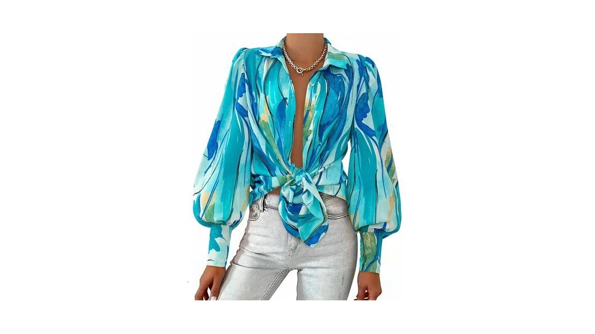 Btfbm Blouses For Women Dressy Casual Long Sleeve Shirts