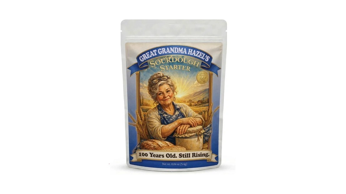 Great Grandma Hazel’s Sourdough Starter Culture – Dehydrated Wild Yeast