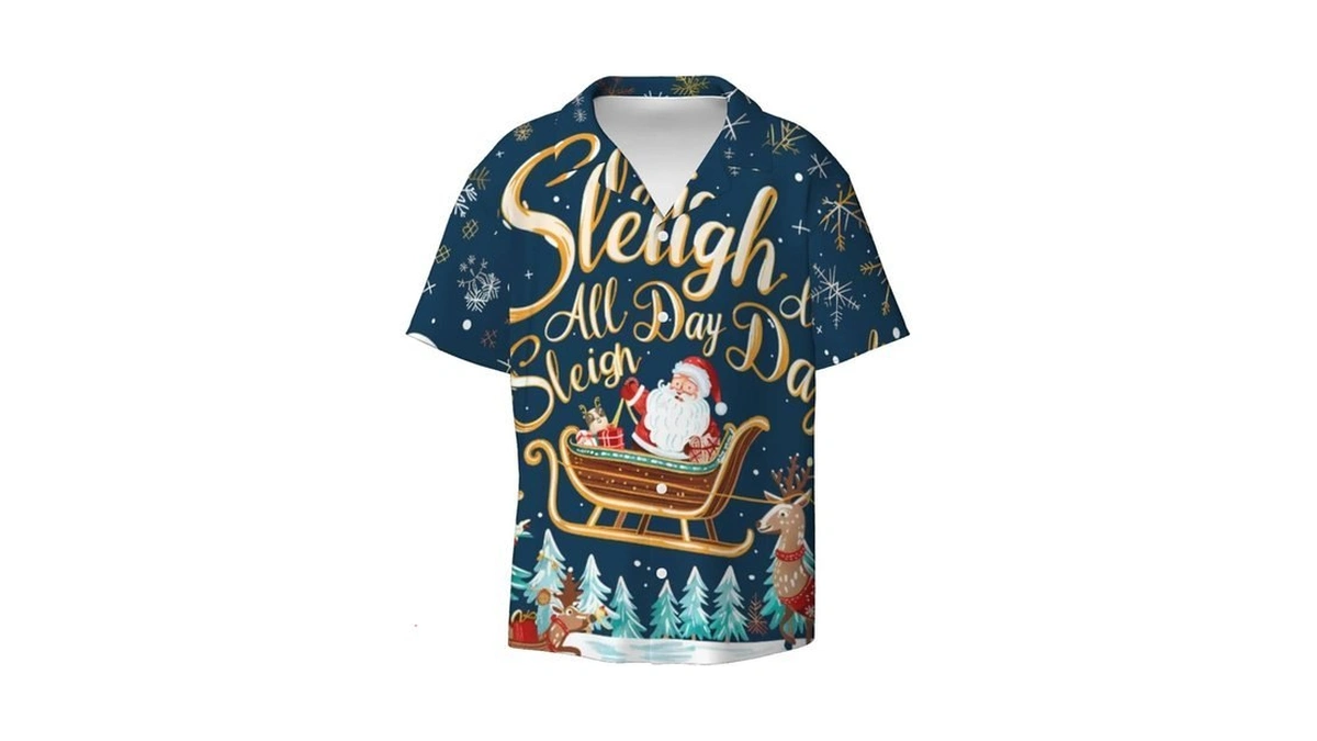 Zynestra Men's 3d Printed Vintage Hawaiian Shirt Short Sleeve Beach