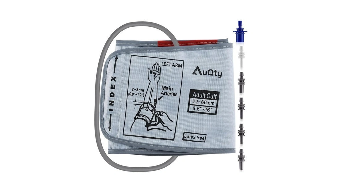 8.6-26 Inches (22-66cm) Xxl Blood Pressure Cuff With 6 Connectors,