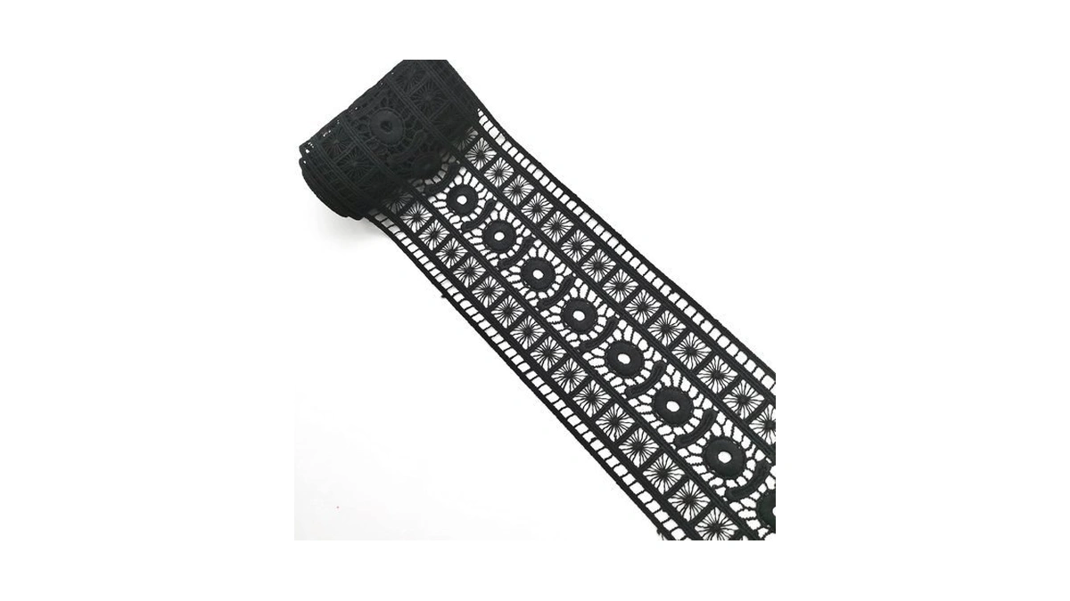 Tinwin Multicolor Lace Ribbon Vintage And Thick Embroidery Lace Trim