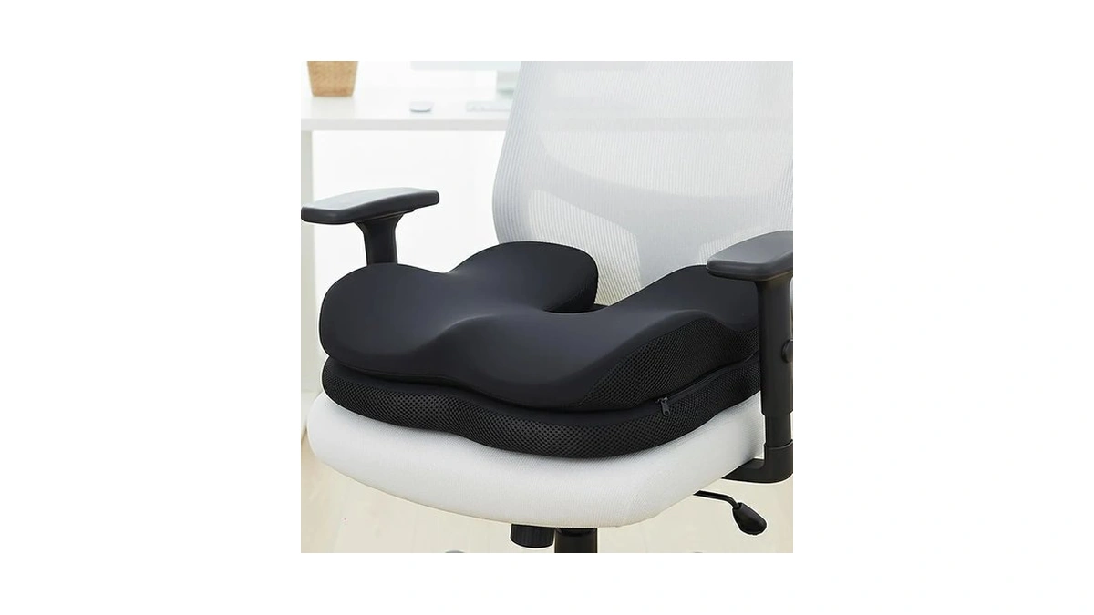 Office Chair Cushion & Car Seat Cushion - Memory Foam