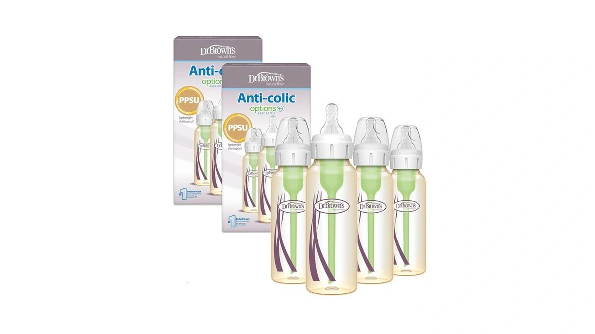 Dr. Brown's Anti-colic Options+ Narrow Ppsu Baby Bottle, 8 Oz,