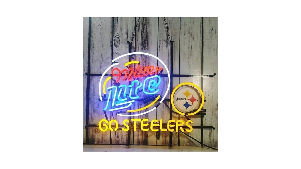 Handmade Real Glass Neon Tube, Compatible For Miller Lite Go