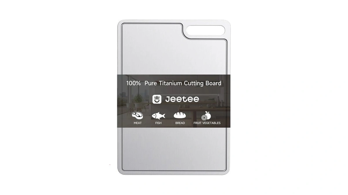 Jeetee Titanium Cutting Boards For Kitchen Non Toxic Dishwasher Safe