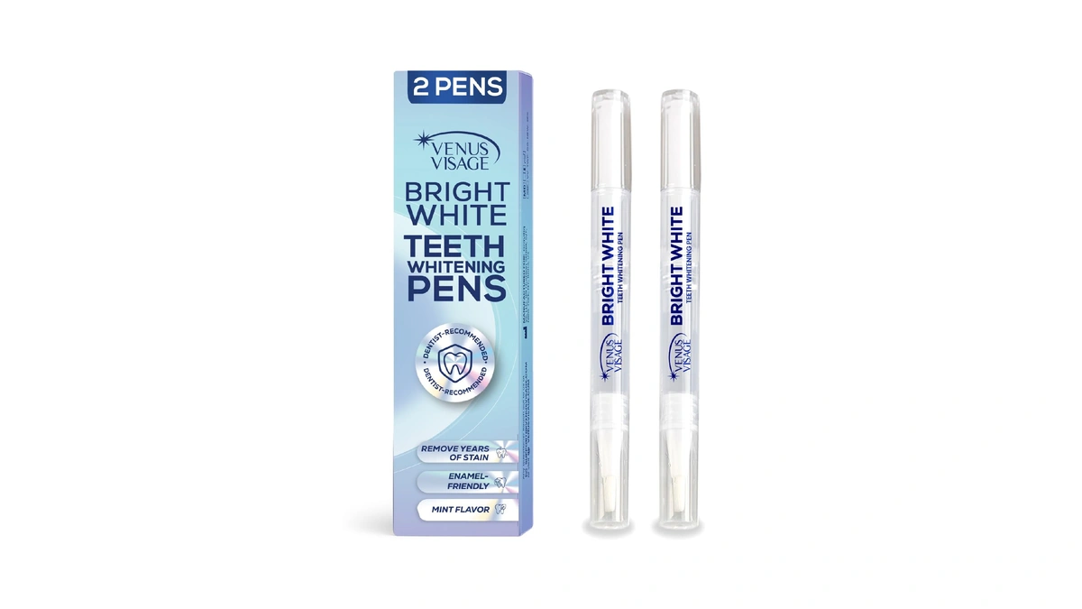 Venus Visage Teeth Whitening Pen And Tooth Polishing Kit (pack