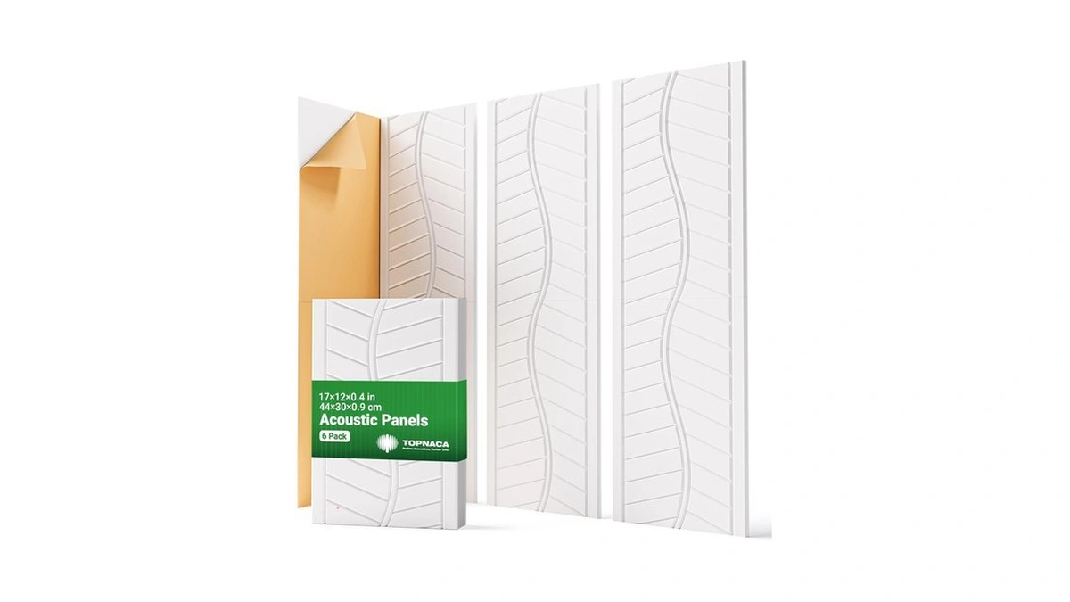 Pack Acoustic Panels Sound Absorbing For Reco...