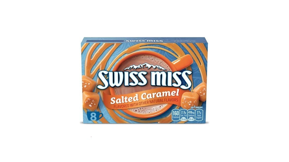 Swiss Miss Salted Caramel Flavored Hot Cocoa Mix, 1.38 Oz