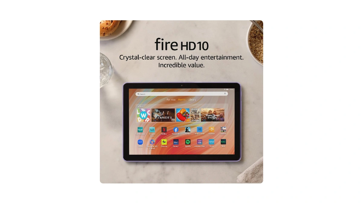 Amazon Fire Hd 10 Tablet (newest Model) Built For Relaxation,