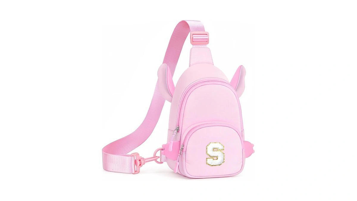 Anoup Birthday Gifts For Girls Kids Initial Sling Bag Crossbody