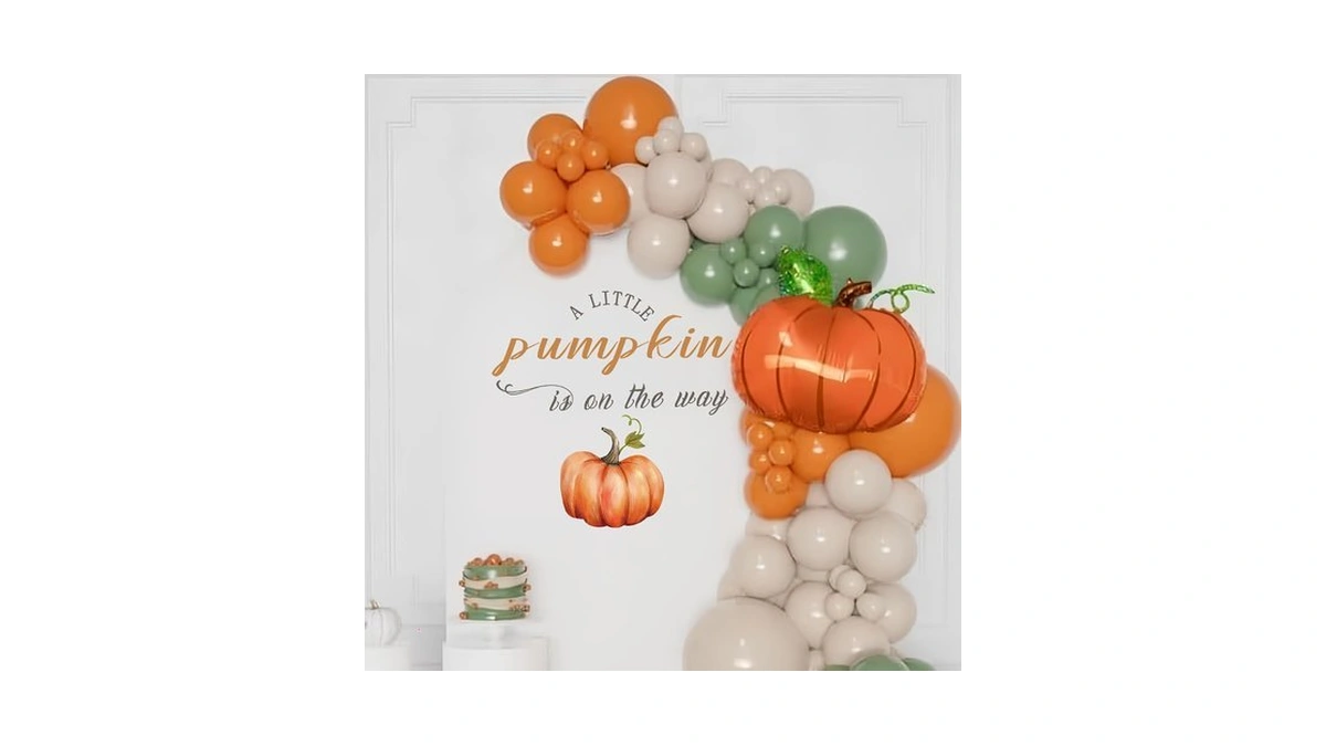 Cieqr A Little Pumpkin Is On The Way Baby Shower