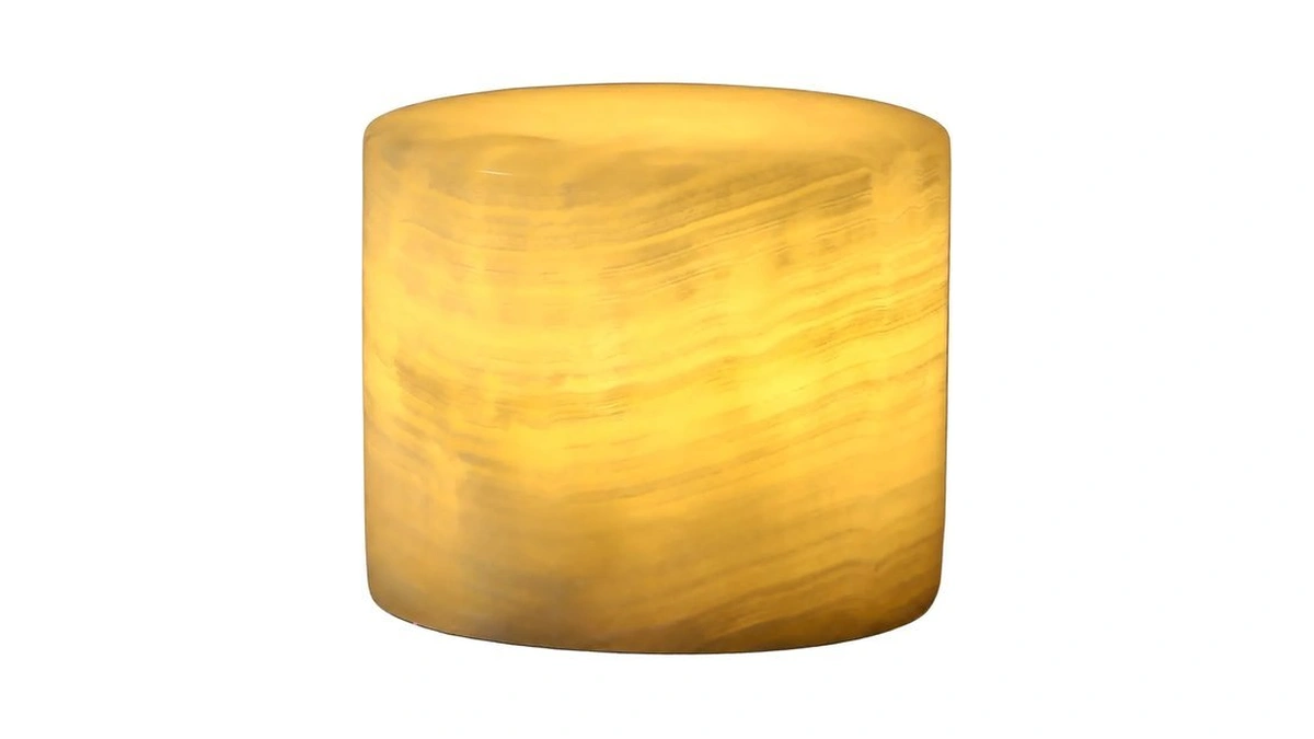 Marble Touch Lamp, Cordless Rechargeable Stone Night Light For Bedside
