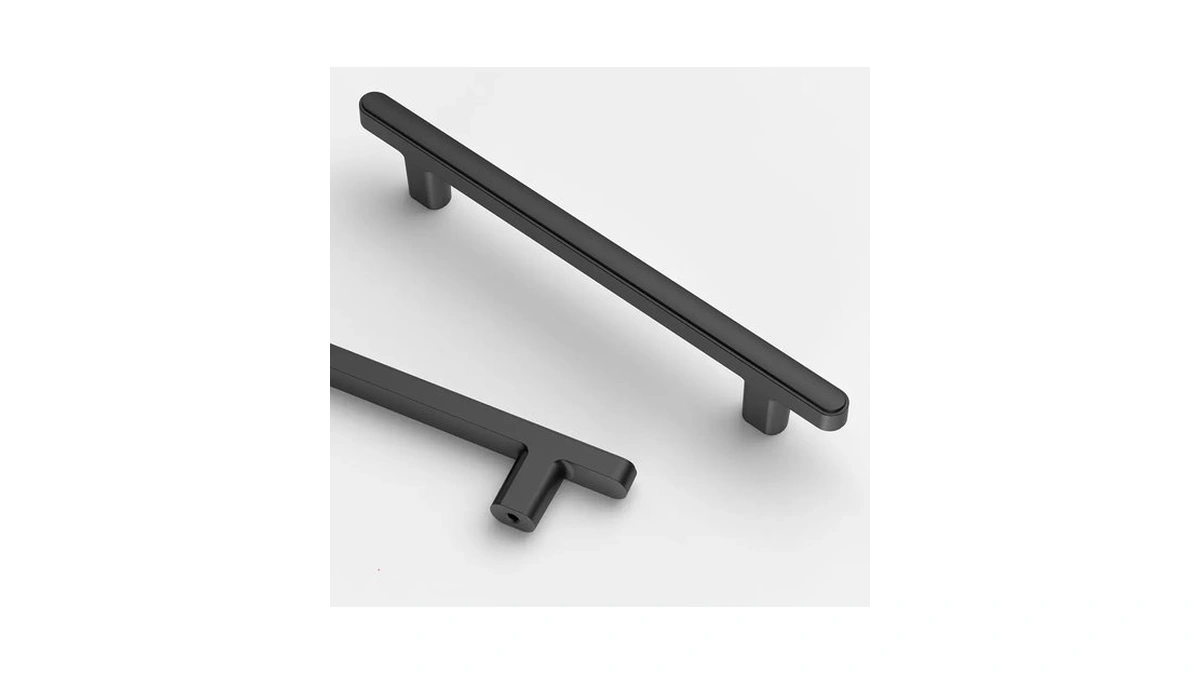 Asidrama 10 Pack 5 Inch(128mm) Matte Black Kitchen Cabinet Handles,