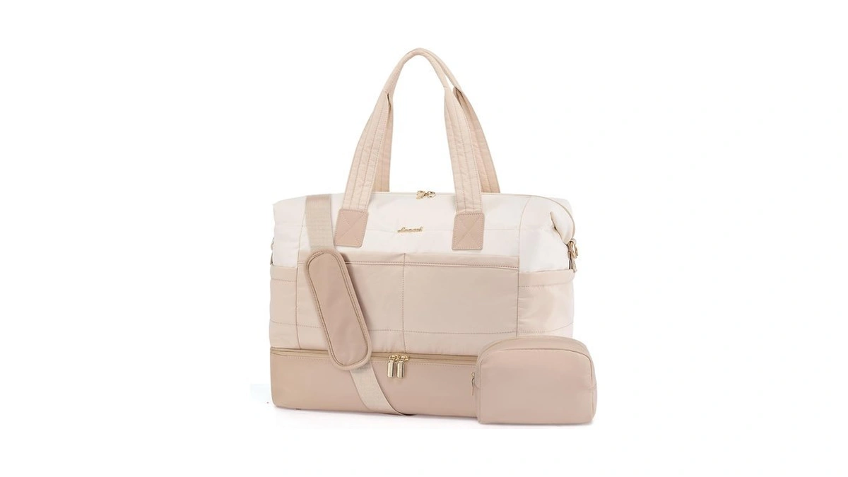 Lovevook Travel Duffle Bag - Puffer Weekender Bags For Women