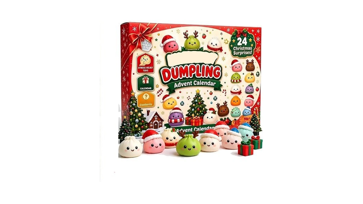 Squishy Advent Calendar 2026 Mini Christmas 24 Day Countdown For