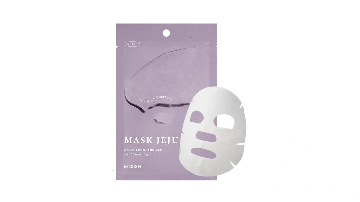 Mizon Joyful Time Jeju Face Mask (fig) Koren Full Face