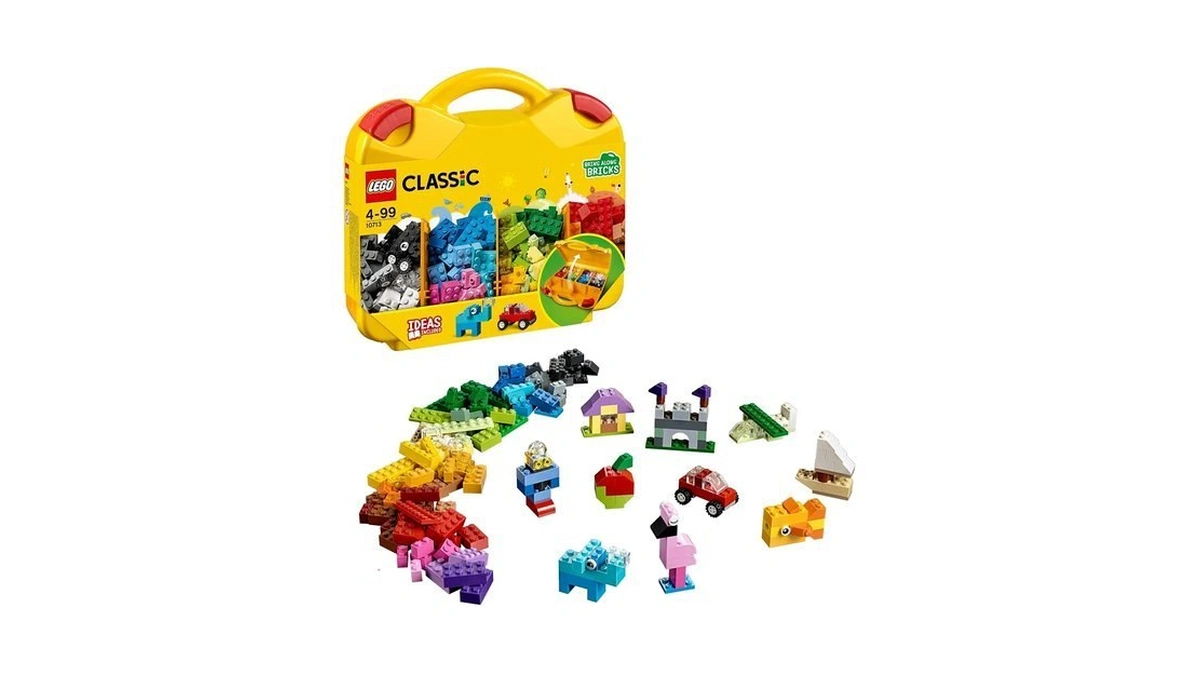 Lego Classic Creative Suitcase 10713 - Includes Sorting Storage Organizer