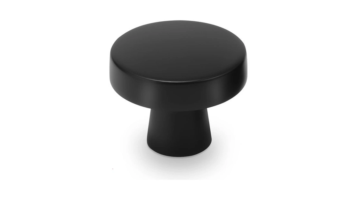 Bukobyhe 10 Pack Kitchen Cabinet Knobs Matte Black Cabinet Knobs