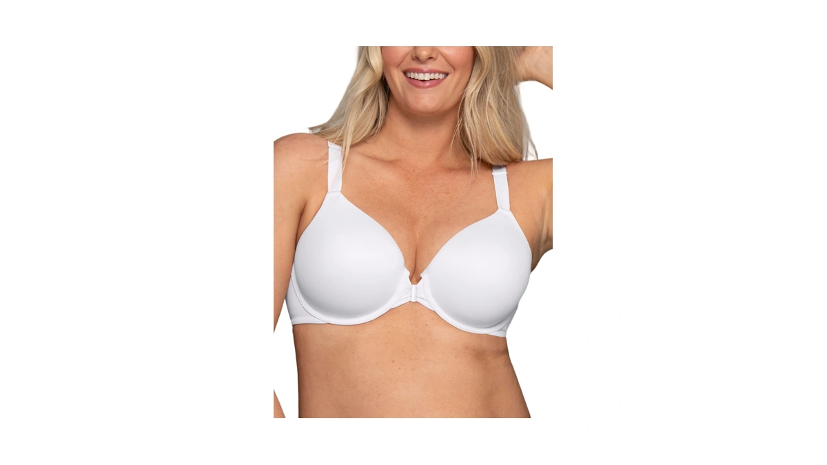 Vanity Fair Women's Front Closure Bra With No-poke Underwire (34b-44ddd),full