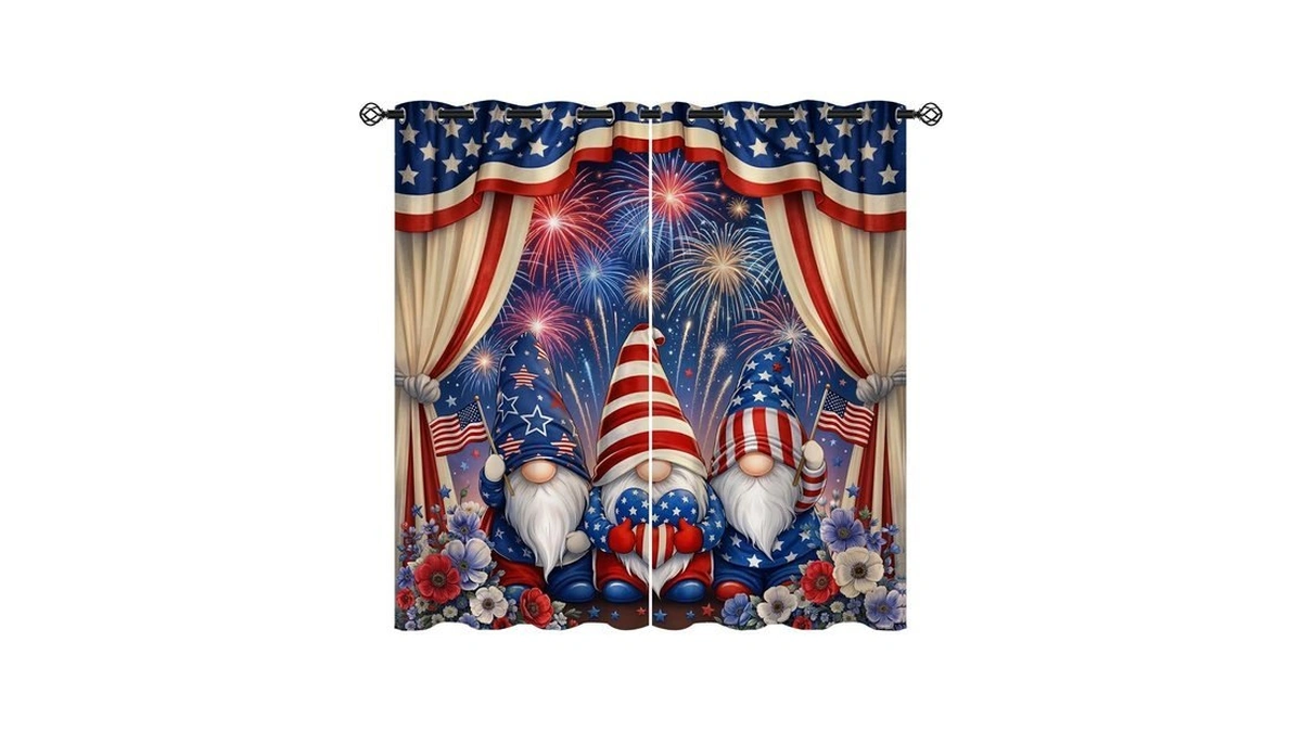 250 Anniversary Blackout Curtains For Girls Boys Teens Home Decor,