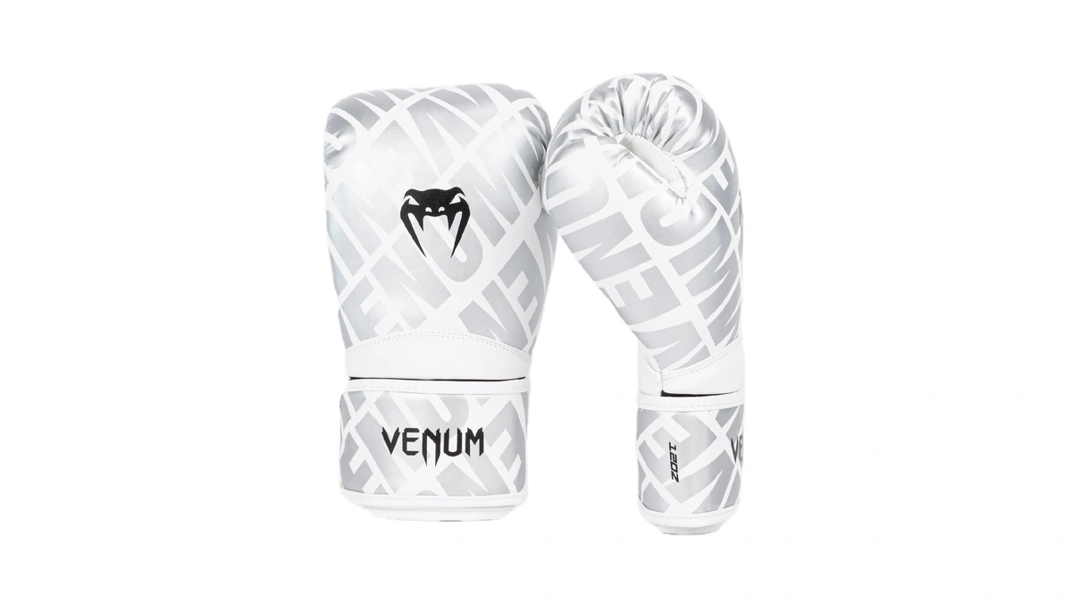 Venum Contender 1.5 Xt Boxing Gloves - White/silver - 16-ounce