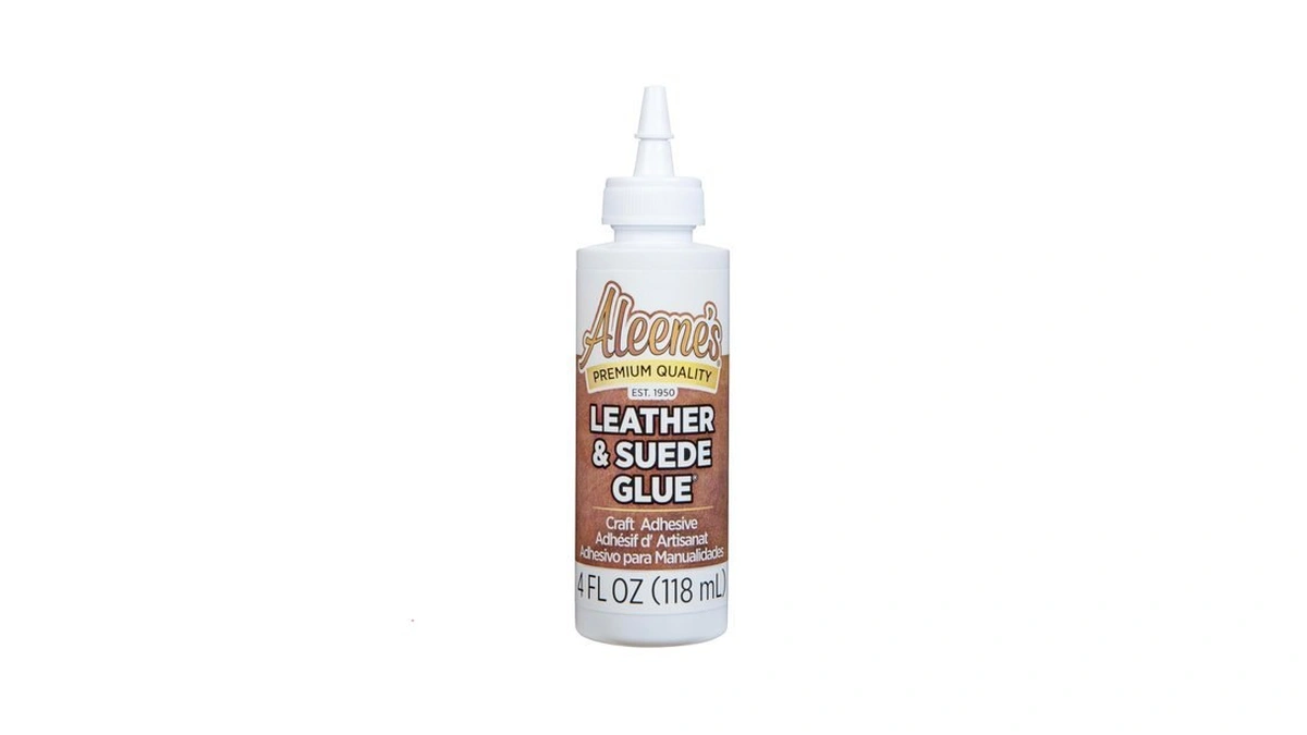 Aleene's Leather & Suede Glue, Adhesive For Crafts, Embellishments, Light