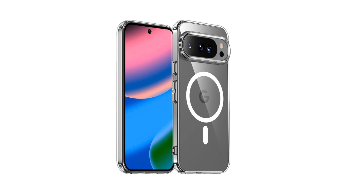 Spidercase Magnetic For Google Pixel 10 Pro Xl Case, Clear