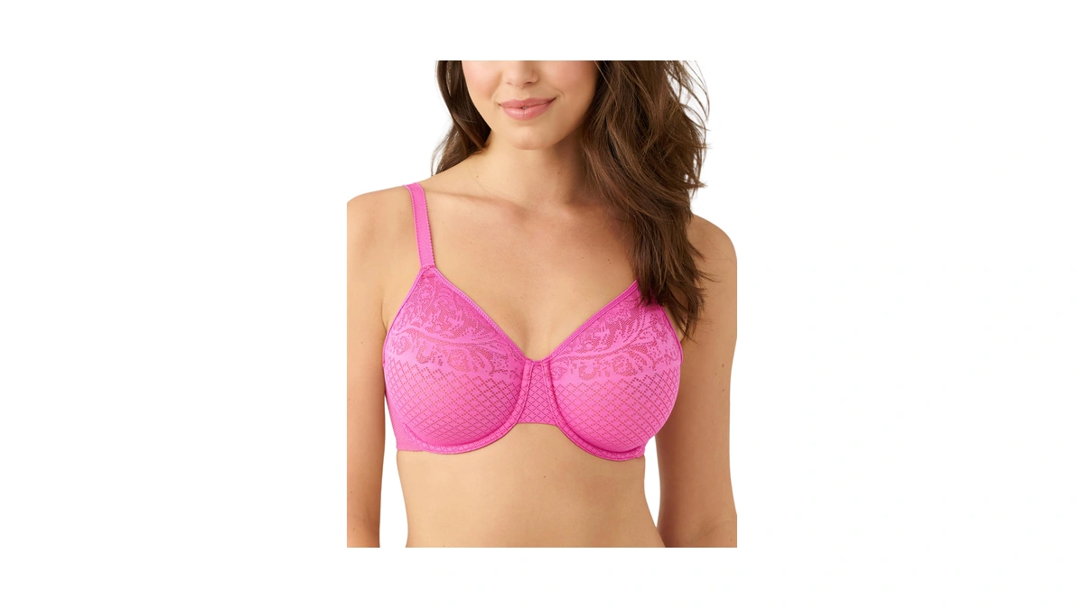 Wacoal Women's Seamless Visual Effects Minimizer Wild Azalea, 34dd