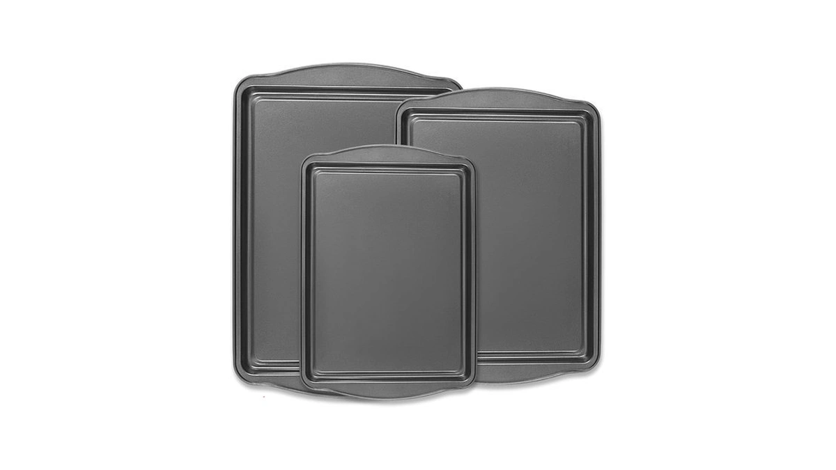 Funnydin Baking Pan Set Of 3 - Carbon Steel Baking