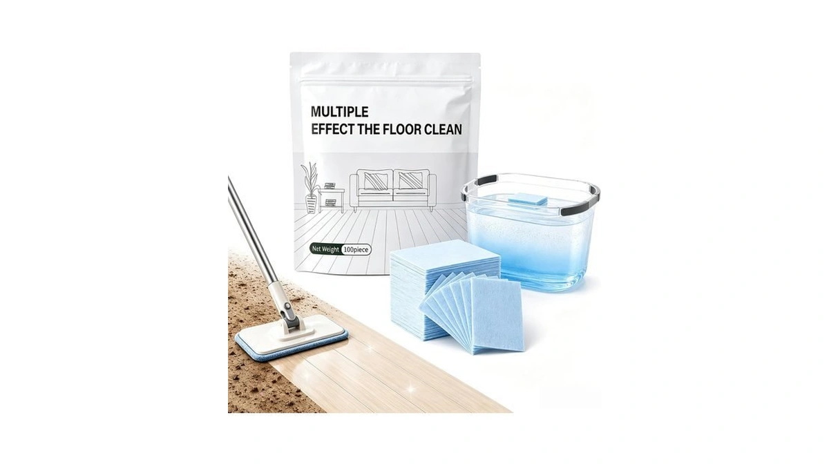 Floor Cleaning Tablets, 100 Pcs Multiple Effect The Floor Clean,multi-surface