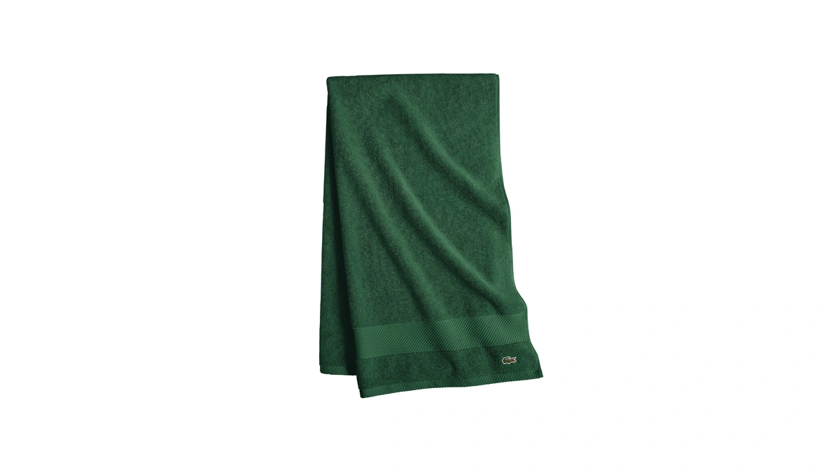 Lacoste Heritage 100% Supima Cotton Bath Towel 30" X 54",