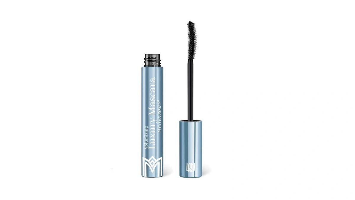 Myster Rosey Waterproof Mascara, Black Mascara For Volume And Length