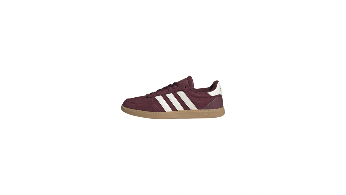 Adidas Women's Breaknet Sleek, Shadow Red/off White/gold Metallic, 6.5