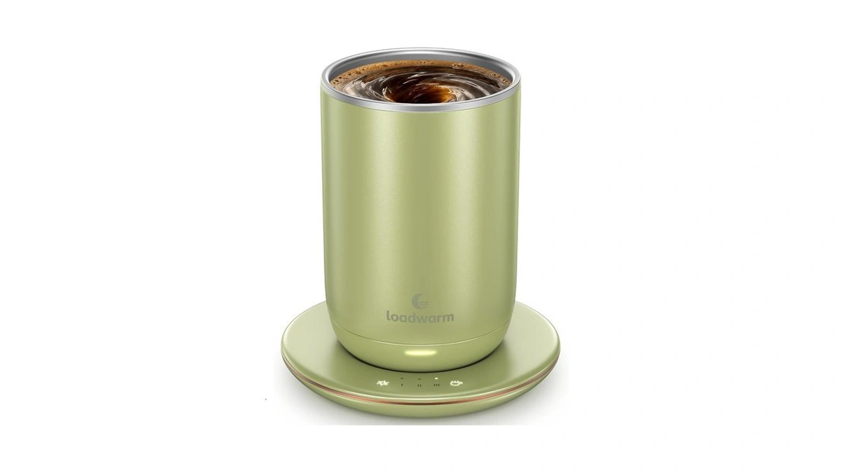 Self Heated Stirring Coffee Mug, 10oz Auto Mixing Cup With