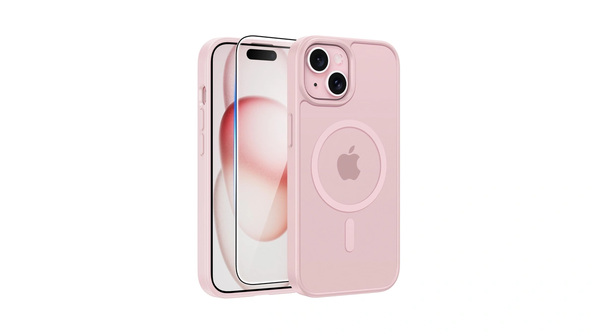 Fntcase For Iphone 15/14/13 Case, Fit For Magsafe, Glass Screen